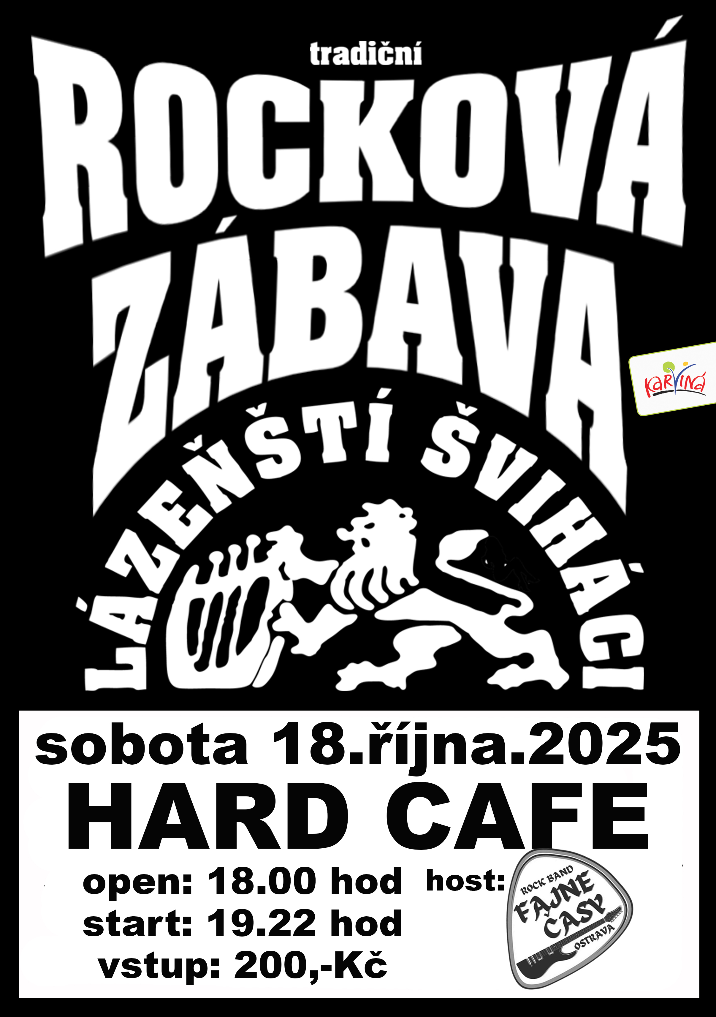 Rocková zábava lázeňských šviháků